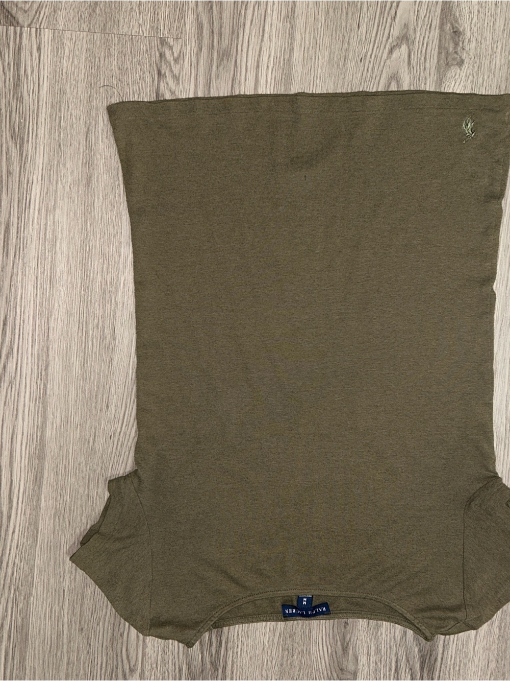 Ralph Lauren Olive Green Short Sleeve Crew Tee